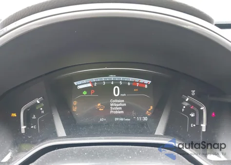 2018 Honda Cr-V Touring из США, поврежденный, VIN 2HKRW2H98JH646475